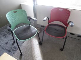 C72998 - Herman Miller Caper Stack Chairs