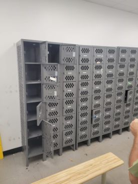 F7434 - Uline Storage Lockers