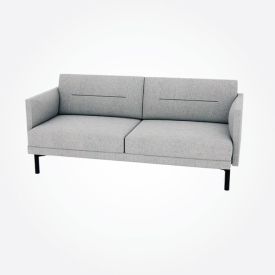 6CSFH13GY - The Gray Feeding Hills Loveseat