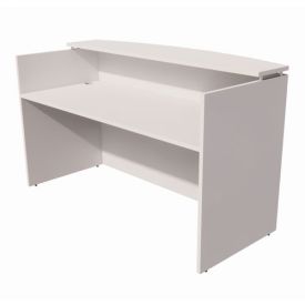 ND23331 - 36” x 72” Designer White Reception Desk Shell