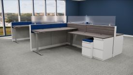 W7313 - Steelcase Answer Remanufactured Cubicles