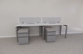 B7120 - Stretch Benching Station – Run of 2 of 24" x 48"  workstations