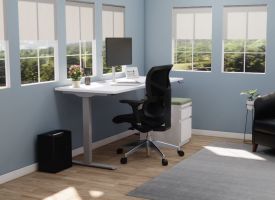 B7117 - Single Sit/Stand Height Adjustable Desk