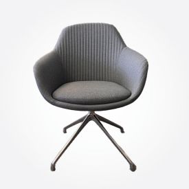 6CSSYSARMSL - The Slate SYS Side Armchair With 4-star Base