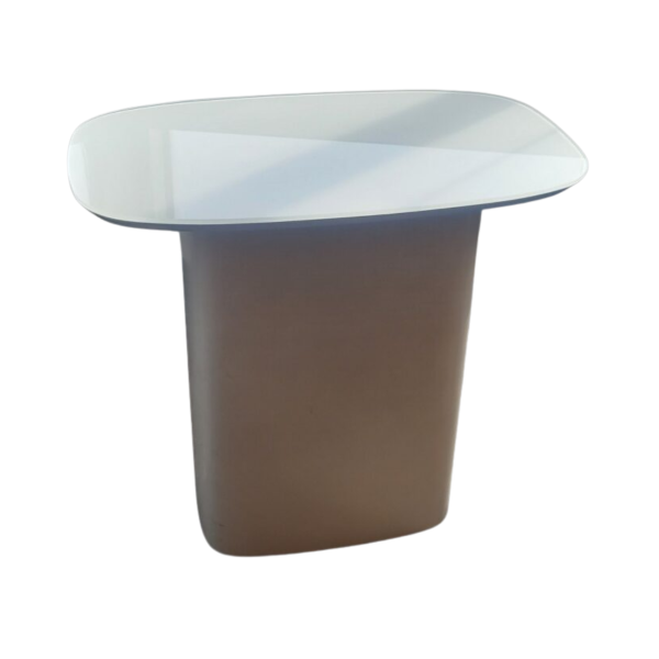 Glass End Table