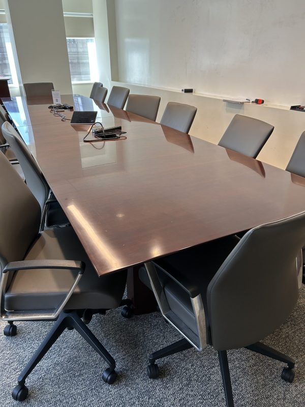 Mahogany Conference Table