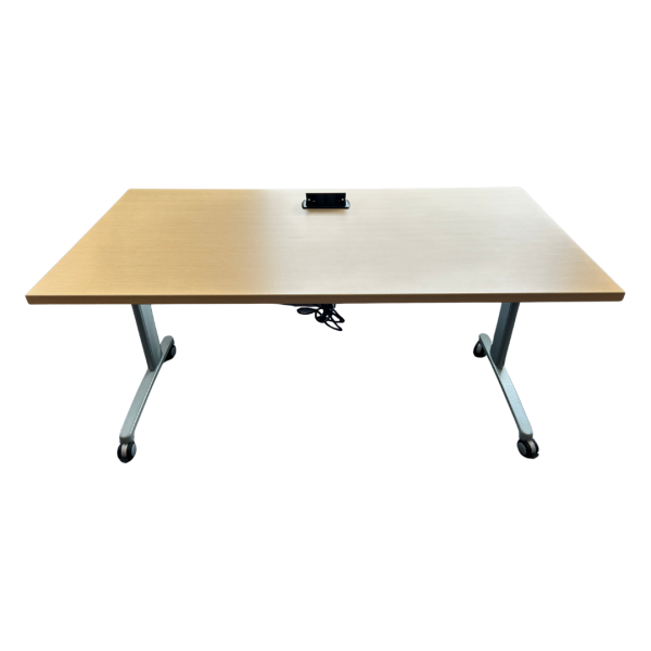 Teknion Maple Flip-Top Nesting Table