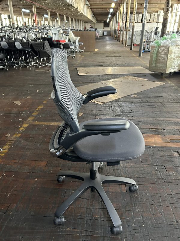 Black / Gray Knoll Generation Chairs - Image 3