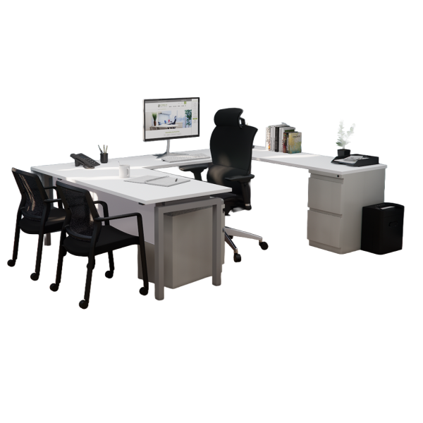 Stretch U-Shape Private Offices